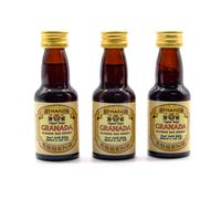 3 x Granada 25ml - Senza Alcool, Essenza di Vodka, Aroma per Torta