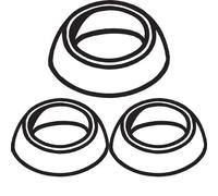 3 x Guarnizione tubo di scarico BOSAL