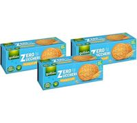 3 X Gullon Digestive Zero Zuccheri Biscotti Integrali ad Alto Contenuti di Fibra 400g [3 Confezioni] biscotto integrale senza zuccheri ad alto contenuto di fibre e con olio di girasole
