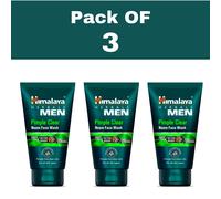 3 X Himalaya Men Pimple Clear Neem Face Wash Active Boost - 50 ml