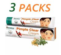 3 x Himalaya Pimple Clear Cream controlla i brufoli e rende la pelle morbida ...