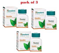 3 x Himalaya Vasaka per il benessere respiratorio 180 compresse scadenza magg...
