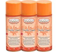 3 X HygienFresh Spray Deodorante Salva Tessuti Ambiente VANILLA LEMON 400 ML