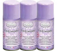 3 X HygienFresh Spray Deodorante Salva Tessuti e Ambiente FRESH LAVENDER 150 ML