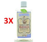 3 X I Provenzali Marsiglia Bagnoschiuma Con Puro Olio Di Oliva Ph5,5 400 Ml