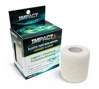 3 x Impact Elastic Tape Non-Woven - Light & Grip | Tape Elastico Adesiva Leggera e Traspirante | Supporto Dinamico per Bendaggi Rapidi 5 cm x 4,5 m (3 x Tape Self-Grip Flex Bianco)