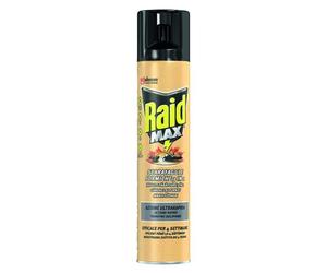 3 x Insetticida spray repellente elimina stermina scarafaggi formiche RAID Max