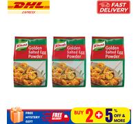 3 X Knorr Golden Salated Egg Powder (800G) a base di uova vere spedizione ori...