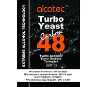 1 x lievito turbo - Alcotec Turbo 48 + Alcotec Turbo Klar 24