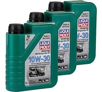 3 x Liqui Moly 1273 Universale Giardino Dispositivi per Olio 10 W De 30 De 4 Del 1l