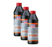 3 x Liqui Moly 3640 Doppio Kupplungs Ingranaggio per Olio 8100