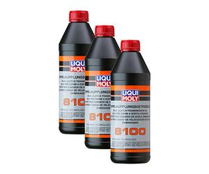 3 x Liqui Moly 3640 Doppio Kupplungs Ingranaggio per Olio 8100
