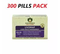 3 x Livomap Maharishi Ayurveda 300 Tabs ayurvedic scadenza maggio 2027