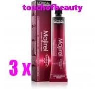 3 x L'OREAL MAjirel Coloration creme de beaute 5,32 ml50