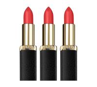 3 x L'Oreal Paris Color Riche Matte Lipstick - 241 Pink A Porter
