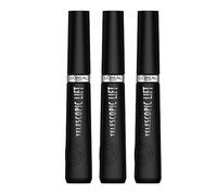 3 x L'Oreal Paris Telescopic Lift Mascara - 9.9ml Black