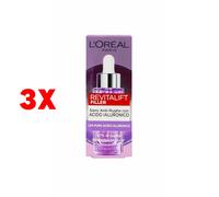 3 X L'oreal Revitalift Filler Siero Anti-rughe Acido Ialuronico 30 Ml