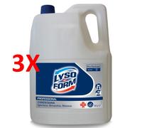 3 X Lysoform Candeggina Professional Tanica H.c.c.p. 5 Lt