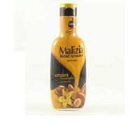 3 pz Malizia Bagnoschiuma Argan e Vaniglia 1Lt Bagno Schiuma Bath Foam