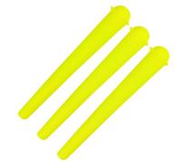 3 x manicotti per articolazioni giallo neon per carta lunga King Size - Custodia impermeabile per la conservazione delle articolazioni antiodore