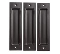 3 X Maniglia A Scomparsa Nera Maniglia A Conchiglia Maniglia Per Porte Interne