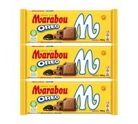 3 x Marabou Oreo 160 g - Cioccolato al latte con pezzi di Oreo croccanti