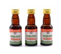 3 x Melon Vodka 25ml - Senza Alcool, Essenza di Vodka, Aroma per Torta