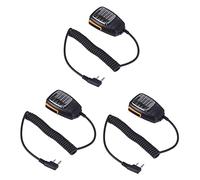 3 x microfono altoparlante microfono per UV-5R UV5R UV-5RE UV-B6 -UVB2 bidirezionale