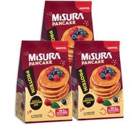 3 X Misura Protein Pancake Ricchi di Proteine e Meno Zuccheri 200g nn mix esclusivo RICCO DI PROTEINE che contribuiscono alla crescita e al mantenimento della massa muscolare