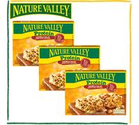 3 x Nature Valley Barrette Proteiche Caramello Salato Cioccolato Arachidi 4x40g
