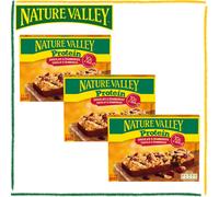 3 x Nature Valley Barrette Proteiche Cereali Cioccolato e Mirtilli 4x40g