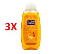 3 X Neutro Roberts Docciashampoo Idratante Con Miele & Acero Rosso 250 Ml