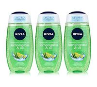 '3 X Nivea Gel Doccia Women "Lemon Grass & Oil - 250 ML