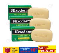 3 x NIXODERM sapone allo zolfo per alleviare i problemi comuni della pelle ba...