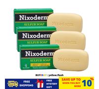 3 x NIXODERM sapone allo zolfo per alleviare i problemi comuni della pelle ba...