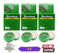 3 X Nixoderm Unguento 17.7g per Pelle Problemi Acne Eruzioni Eczema Tricofizia