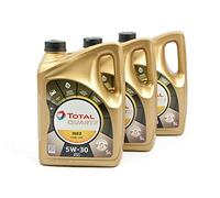 3 x olio motore Total Quartz Ineo Long Life 5W-30 5L