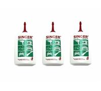 3 X OLIO OLIATORE SINGER MACCHINE DA CUCIRE LUBRIFICANTE CUCITRICI 125 ml.