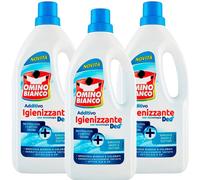 3 pezzi OMINO BIANCO Additivo Disinfettante Liquido 900 ML [ 2700 ML ]