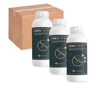 Ossian Geracyp 10 - Insetticida Antizanzare, Formiche, Scarafaggi, Insetti Striscianti e Volanti, Concentrato Inodore con Cipermetrina e Geraniolo, Effetto Residuale (3 PZ, 1 LT)