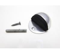 3 X Ovale Fermaporta Sostegno Stops Luminoso Alluminio 50mm Lungo Onestopdiy