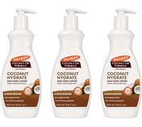 3 X Palmers Olio di Cocco Formula Corpo Lozione 400ML Venditore UK