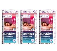 Huggies Mutandine Assorbenti Drynites Girl 8/15 anni 27/48 Kg, 10 Pz