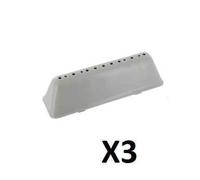 3 X per Whirlpool Lavatrice Drum Paddle Lifter 18CM 480111104079