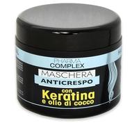 3 x Pharma Complex Maschera Anticrespo con Keratina e Olio di Cocco 500 ml
