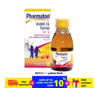 3 X PHARMATON KIDDI CL SCIROPPO 100ML MultiVitamin con lisina e calcio