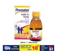 3 X PHARMATON KIDDI CL SCIROPPO 100ML MultiVitamin con lisina e calcio