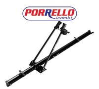 3 x PORTABICI DA TETTO UNIVERSALE ACCIAIO PERUZZO MODENA 1 BICI ART.318