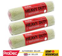 3 X ProDec 30.5cm Resistente Tessuto Rullo Pittura Emulsione & Muratura 300mm