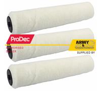 3 X Prodec 30.5cm X Pollici Spessore Medio Poliestere Ricarica Pittura Manica